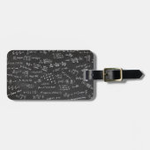 Wiskundige Formules En Getallen Bagagelabel (Voorkant horizontaal)