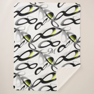 Wiskundige infiniteitssymbool Lemniscate Abstract Sherpa Deken