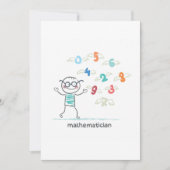 wiskundige kaart (Voorkant)