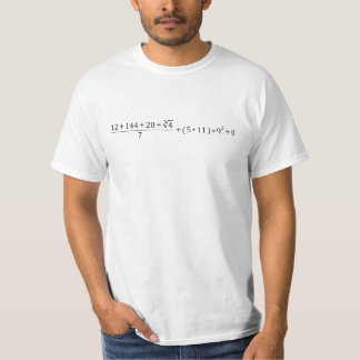 wiskundige Limerick T-shirt