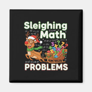 Wiskundige problemen te lijf gaan met Kerst leuk w Magneet