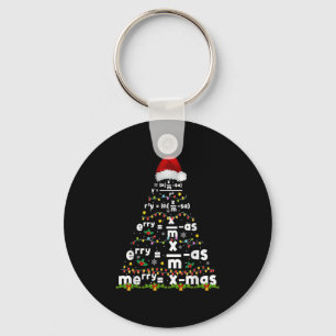 Wiskundige vergelijking Prettig Kerstseizoen Leraa Sleutelhanger