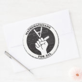 Wiskundigen voor alle stickers (Envelop)