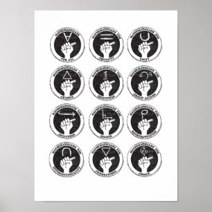 Wiskundigen voor allen, gelijkheid, eenheid... Pos Poster