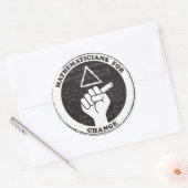 Wiskundigen voor Change stickers (Envelop)
