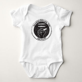 Wiskundigen voor Equality Baby Bodysuit (temp)