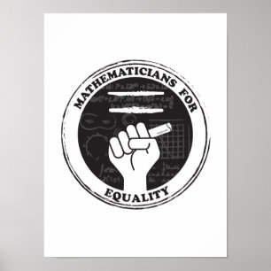 Wiskundigen voor het Poster van de Gelijkheid