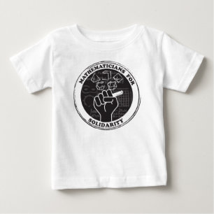 Wiskundigen voor het T-shirt Solidariteit - Baby
