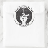 Wiskundigen voor Identiteiten stickers (Tas)