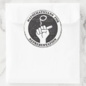 Wiskundigen voor representatie stickers (Tas)