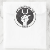 Wiskundigen voor Unity stickers (Tas)