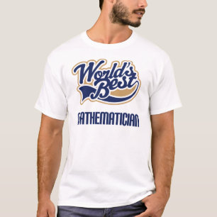 Wiskundigengeschenk (beste werelden) t-shirt