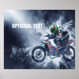 Wiskundigheid van motorfietsen poster
