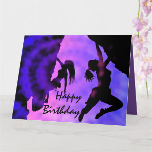 Wislichtklimmers Birthday-kaart Kaart