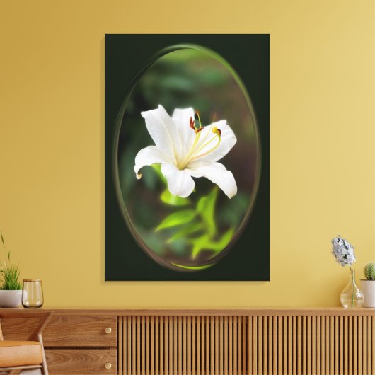 Wislichtwitte lib canvas afdruk (Insitu (Woonkamer))