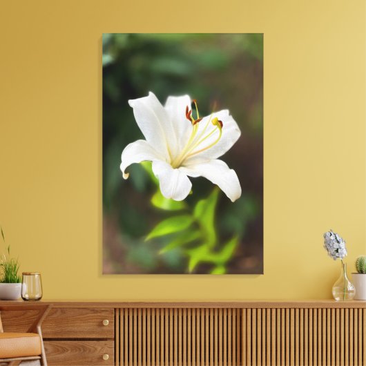 Wislichtwitte lib canvas afdruk (Insitu (Woonkamer))