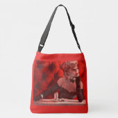 wispelturig crossbody tas (Achterkant)
