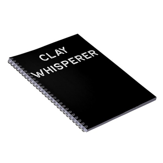 Wisperer Light Clay-keramiek voor aardeontwerp Notitieboek (Rechterzijde)