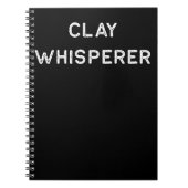Wisperer Light Clay-keramiek voor aardeontwerp Notitieboek (Voorkant)