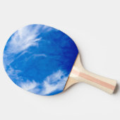Wispy Clouds Blue Tafeltennisbatje (Zijkant)