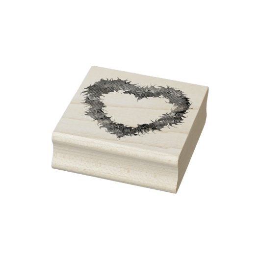 Wispy Heart Rubber Stamps Rubberstempel (Stempel)
