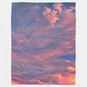 Wispy wolken fleece deken