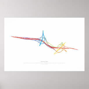 Wisselkoor: Barcelona, Spanje 2 Poster