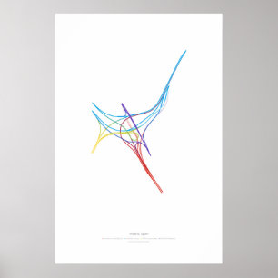Wisselkoor: Madrid, Spanje 1 Poster