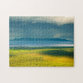 Wisselvallig uitzicht op Lake Superior Sleeping Gi Legpuzzel