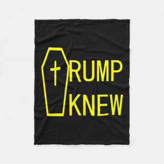 Wist dat Trump loog dat mensen stierven Fleece Deken