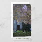 Wisteria 2 Christelijk sympathie Bedankt voor je f (Voorkant / Achterkant)