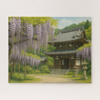 Wisteria at Byakugo-ji Temple Legpuzzel