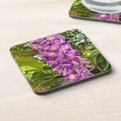 Wisteria Bloom Bier Onderzetter (Linkerzijde)
