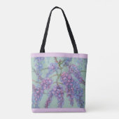 Wisteria Canvas tas (Achterkant)