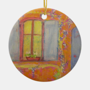 Wisteria Cottage provence frankrijk Keramisch Ornament