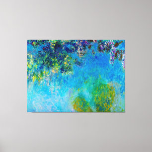 Wisteria door Claude Monet Canvas Afdruk