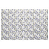 Wisteria doublure tissu de lin motif (Yard)
