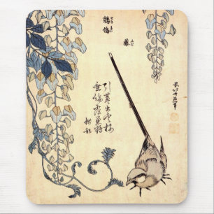 Wisteria en Wagtail Mousemat Muismat