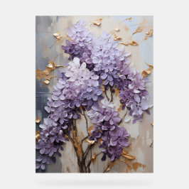 Wisteria - Impasto Floral Acryl Bord