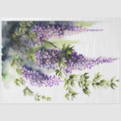 Wisteria in de schaduw decoupage tissuepapier (Voorkant)