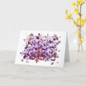 WISTERIA KAART (Gele Bloem)