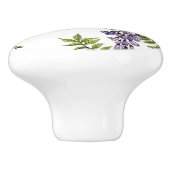 Wisteria Keramische Knop (Zijkant)