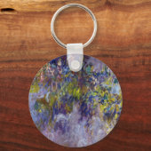 Wisteria (linkerhelft) van Claude Monet Sleutelhanger (Voorkant)