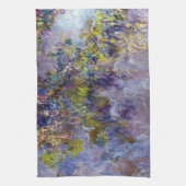 Wisteria (linkerhelft) van Claude Monet Theedoek (Verticaal)