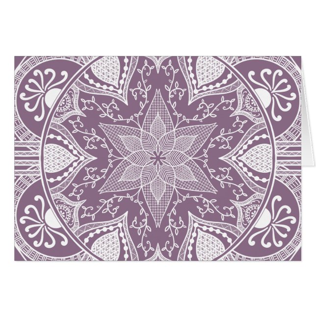 Wisteria Mandala (Voorkant Horizontaal)