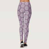 Wisteria Mandala Leggings (Achterkant)