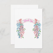 Wisteria Merci Rose Et Bleu (Devant / Derrière)