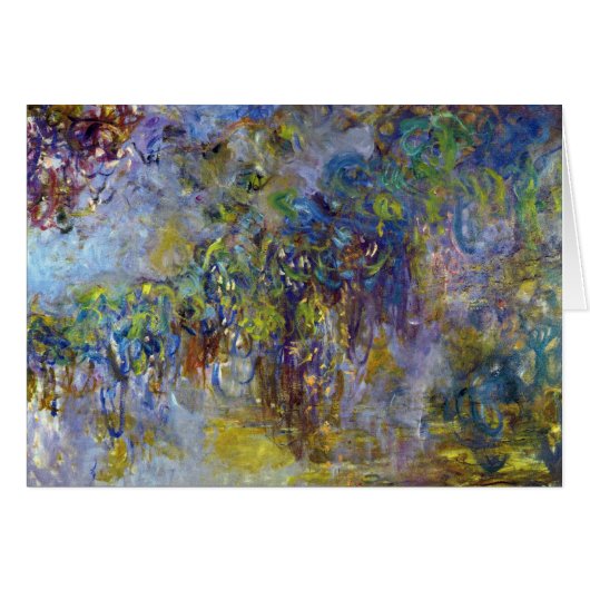 Wisteria (moitié droite) de Claude Monet (Devant horizontal)