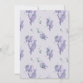 Wisteria Piano White Recital Invitation (Dos)