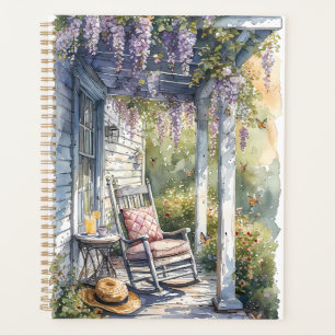Wisteria Porch Rocking Chair Scène